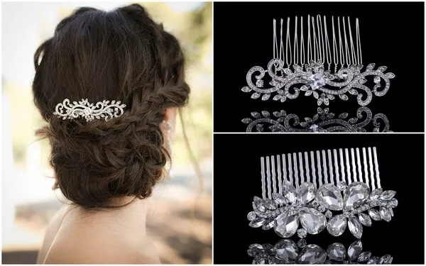 Fryzury z grzebykiem ozdobnym