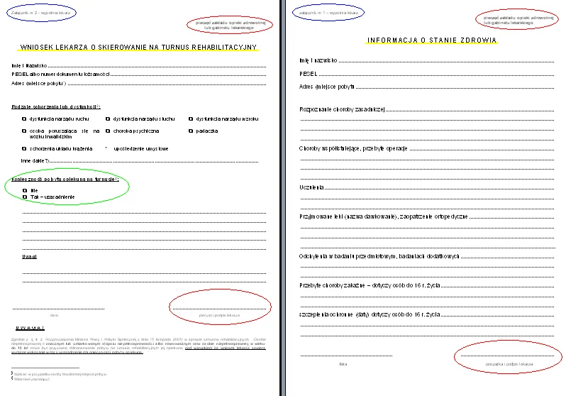 Wniosek PFRON turnus rehabilitacyjny online