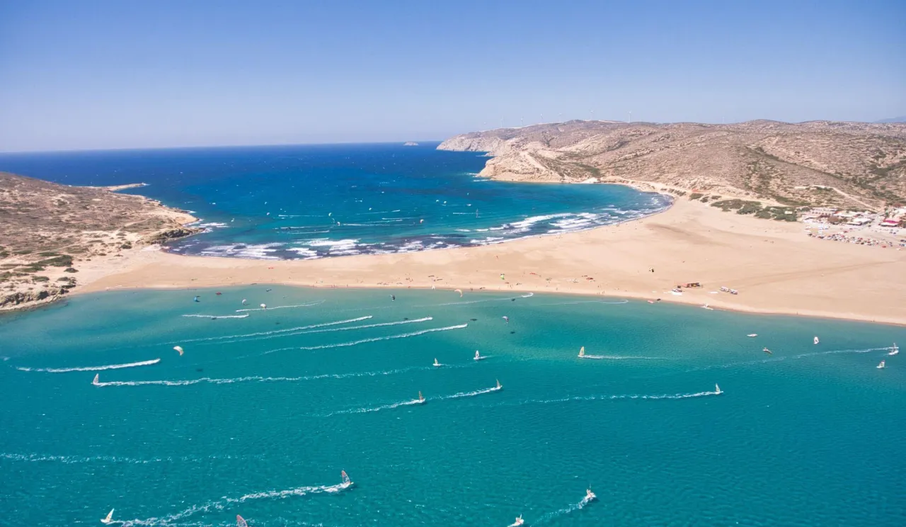 Windsurfing Rodos Morze Egejskie