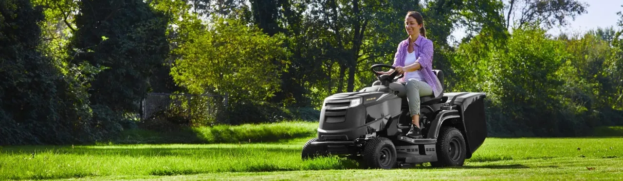 kosiarka alpina w ogrodzie