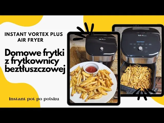 Frytki z airfryera krok po kroku