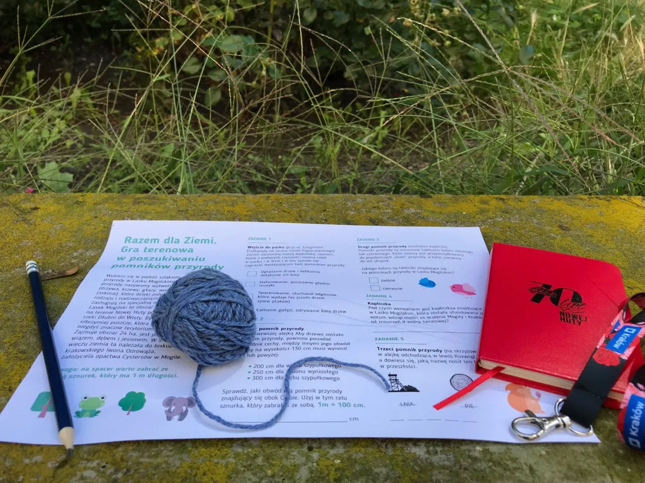 Rodzinne gry terenowe z mapą