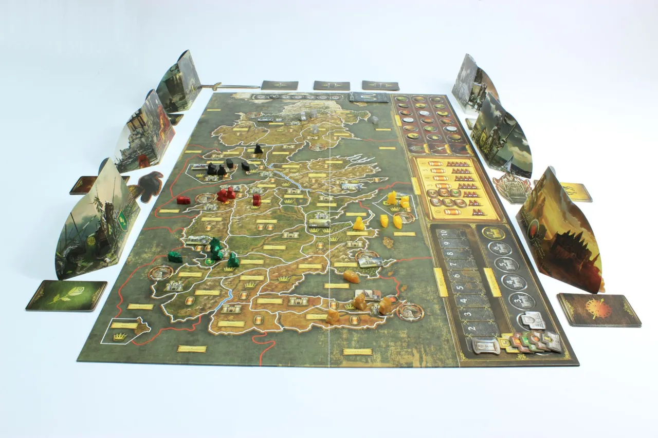 Gra o Tron plansza i elementy gry 2 edycja