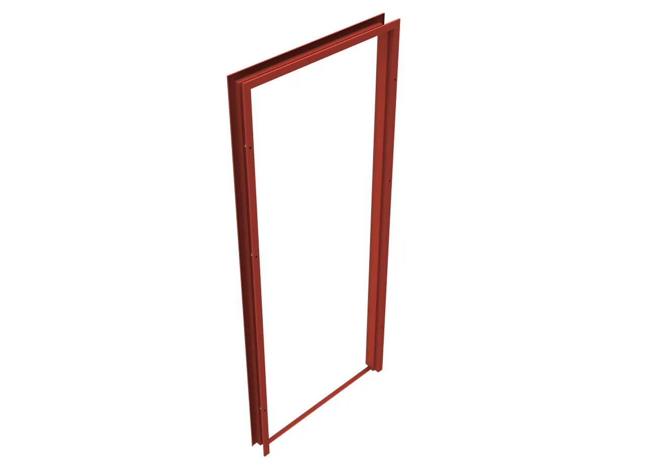 Ościeżnica nakładkowa metalowa futryna