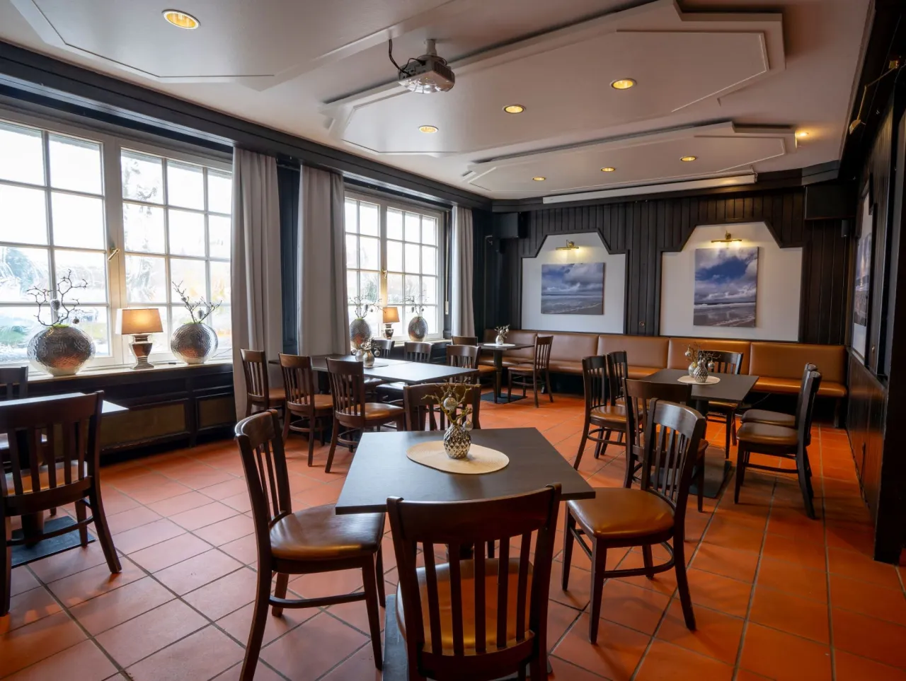 Mühlenkamp Hotel Gastronomie Außenansicht einladend