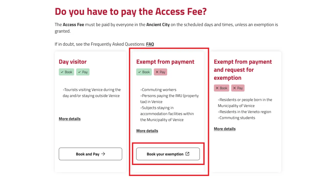 Opłata za wjazd do Wenecji kod QR