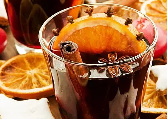 składniki na grzane wino