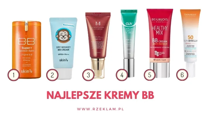 najlepiej kryjące kremy bb ranking