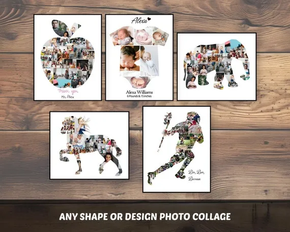 kolaż zdjęć r&oacute;żne style