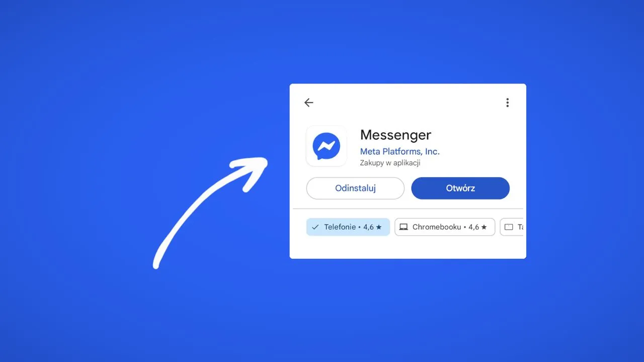 błędy aktualizacji aplikacji messenger