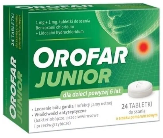 leki na ból gardła dla dzieci