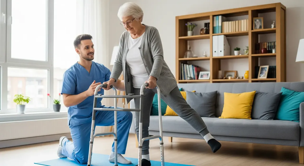 Organizacja domu po operacji biodra, bezpieczne środowisko dla seniora