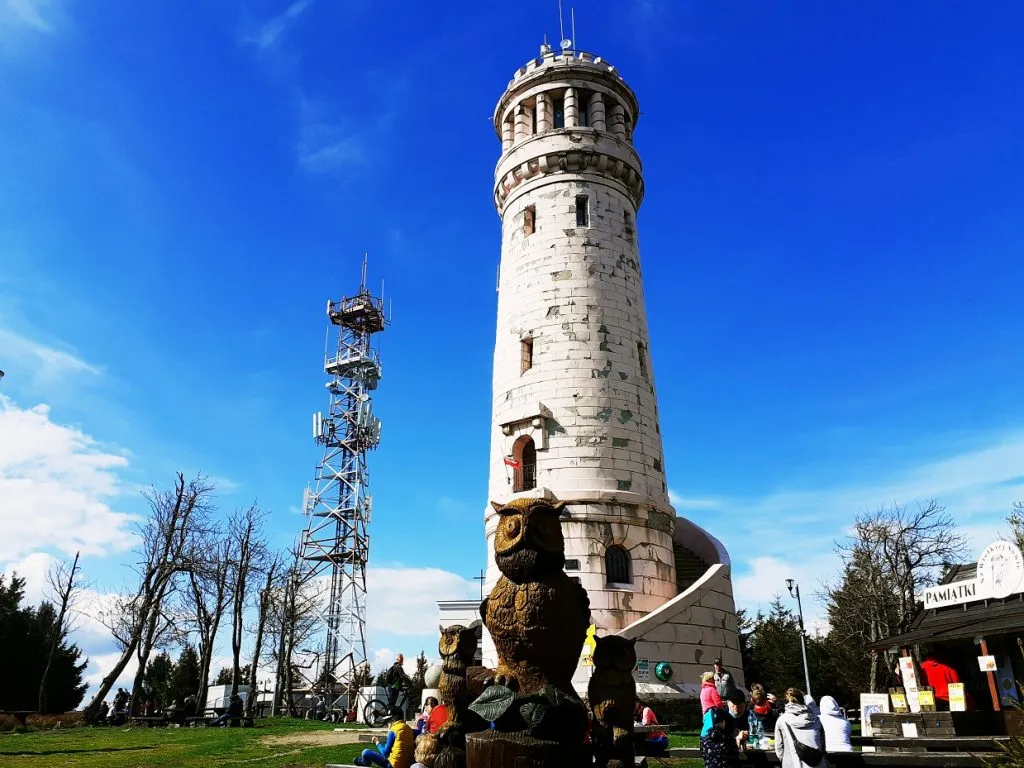 Panorama Góry Sowie Wielka Sowa Kalenica
