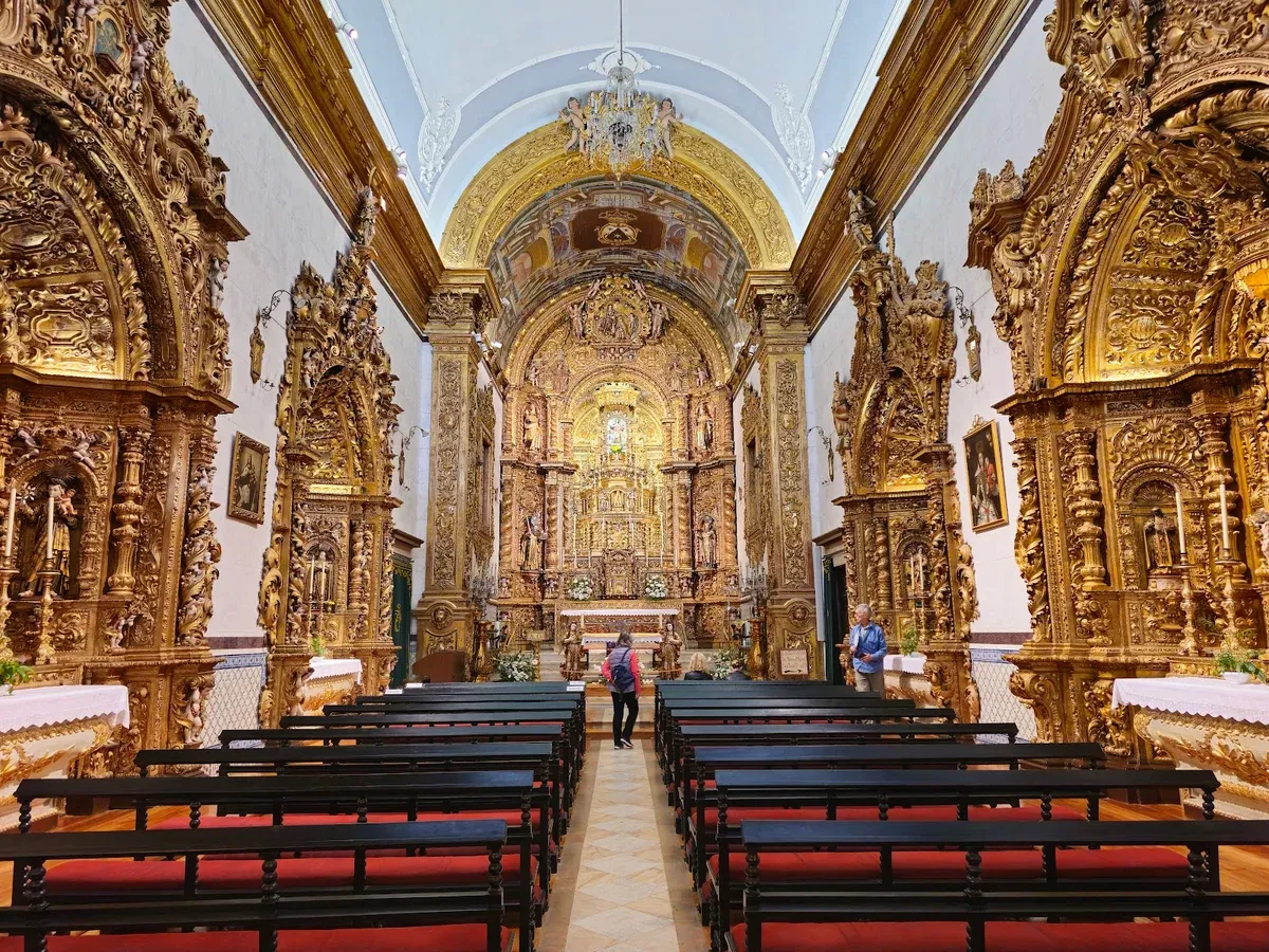 Capela dos Ossos Faro wnętrze
