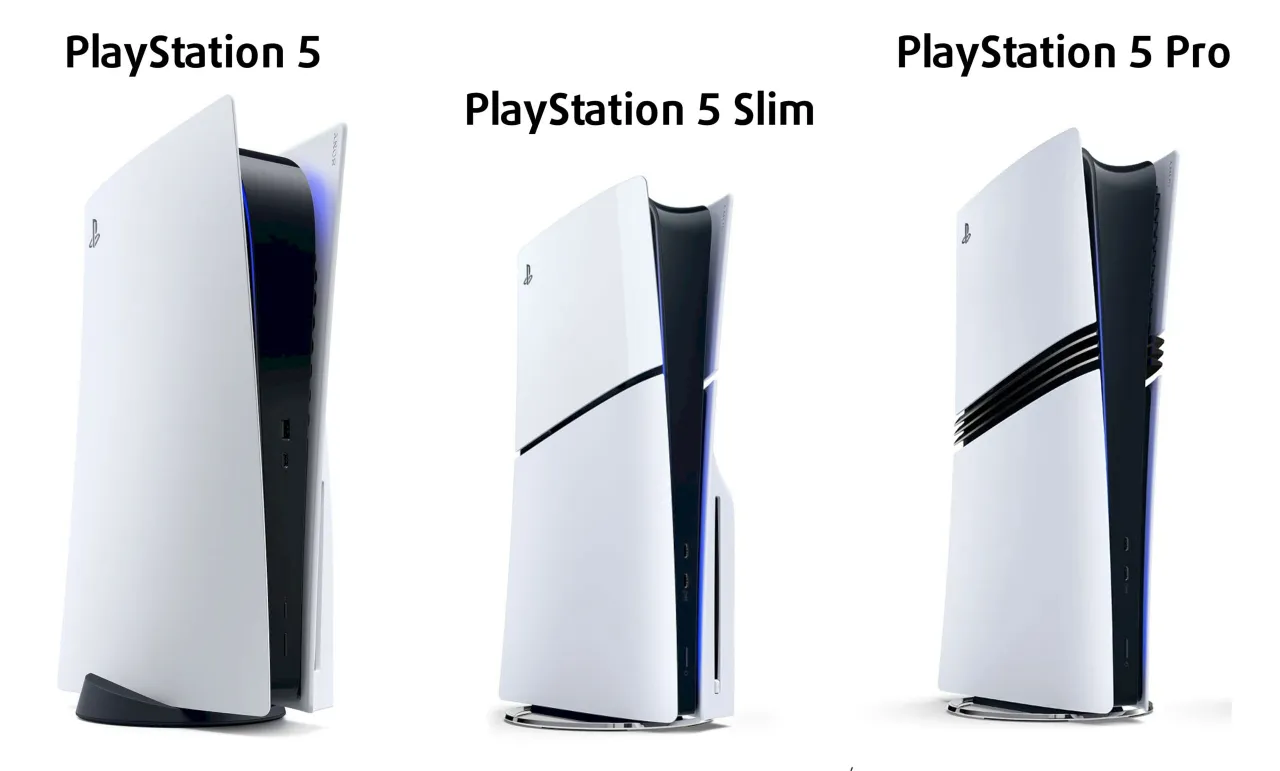 Por&oacute;wnanie modeli PS5 Slim i PS5 Pro