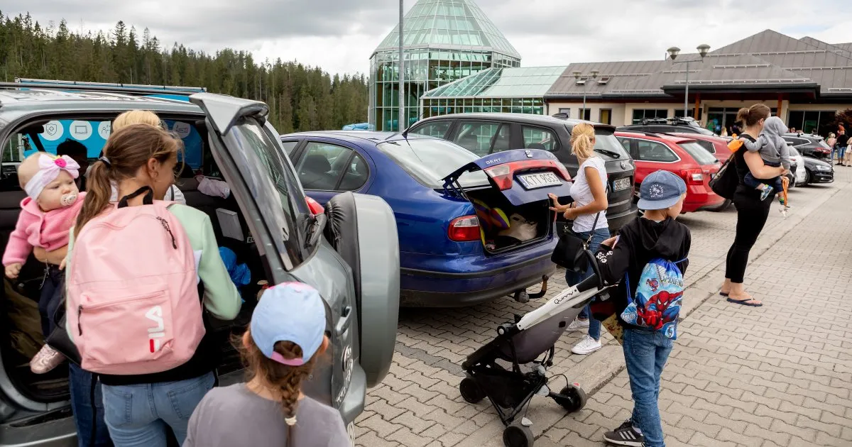 Parkingi Bukowina Tatrzańska centrum