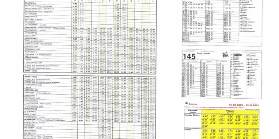 e-podr&oacute;żnik.pl rozkład jazdy Oława Kłos&oacute;w