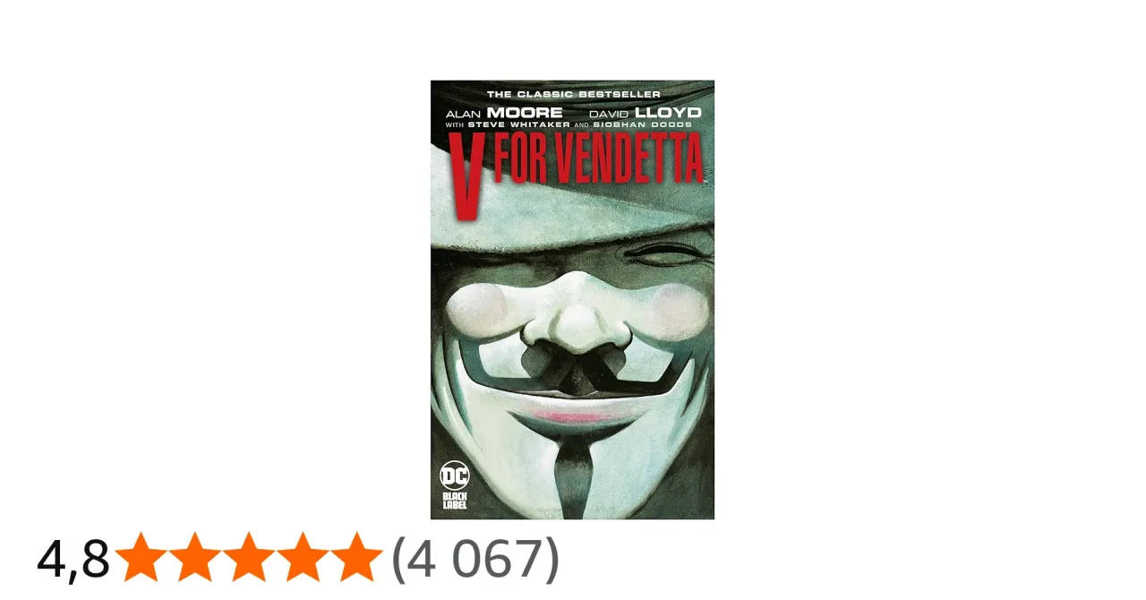 V jak Vendetta komiks okładka