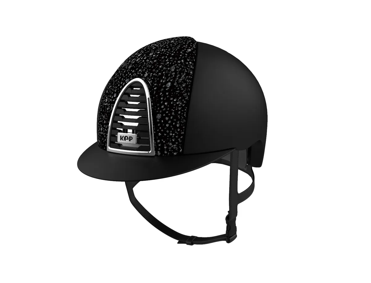 Por&oacute;wnanie kask&oacute;w jeździeckich brokatowych Samshield KEP Italia Uvex