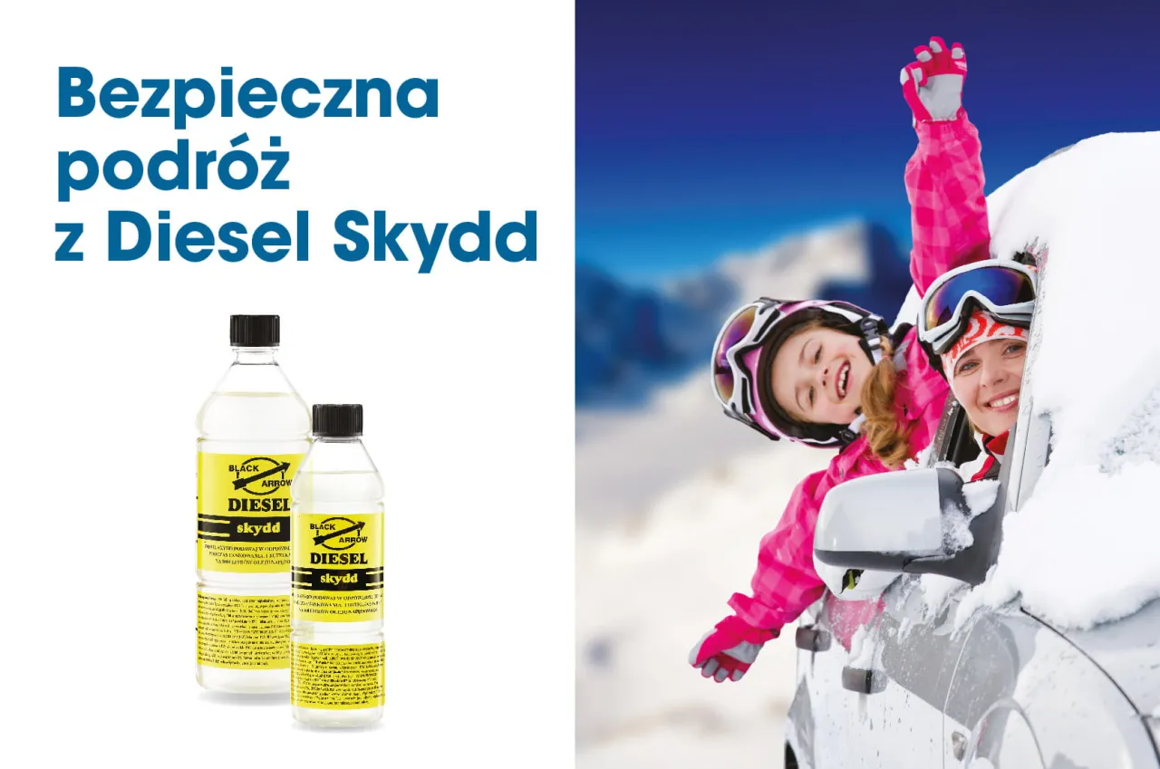 Diesel Skydd wlewany do baku przed tankowaniem