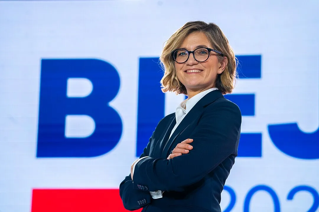 Magdalena Biejat w TVP Info październik 2021