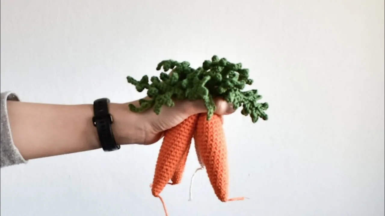 jak zrobić nać marchewki do stroju