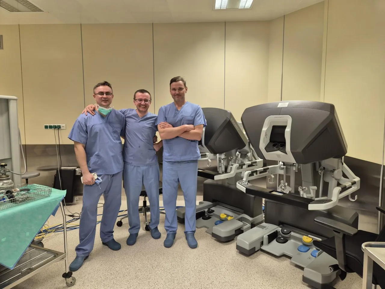 Chirurg onkolog w pracy