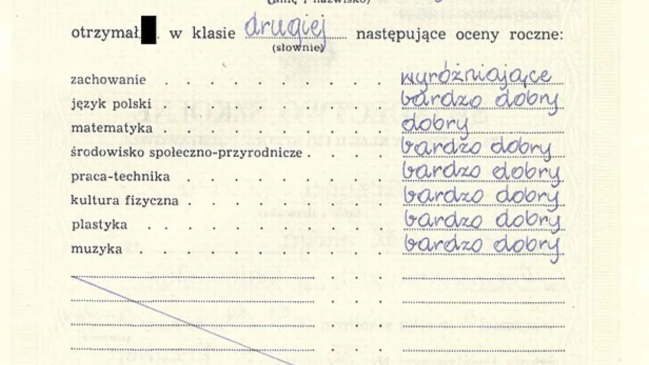 skala ocen w polskiej szkole wymagania edukacyjne