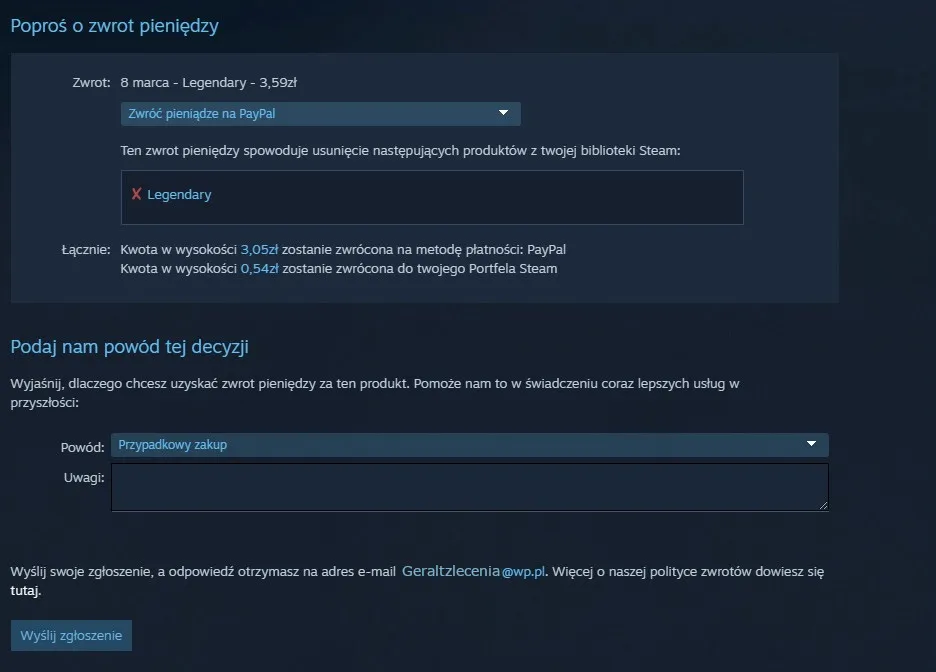 Zdjęcie Jak dostać zwrot pieniędzy na Steam? Wskazówki, które musisz znać