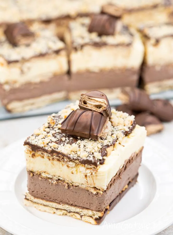 Zdjęcie Najlepszy przepis na kinder bueno ciasto bez pieczenia, które zachwyca smakami