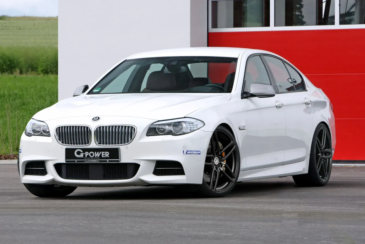 Zdjęcie BMW 550d F10: Potężny diesel klasy premium - Poznaj detale