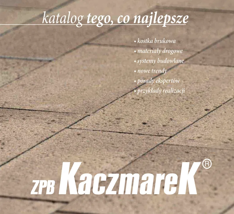 Zdjęcie Katalog kostki Kaczmarek: kompletny przegląd wzorów i cen