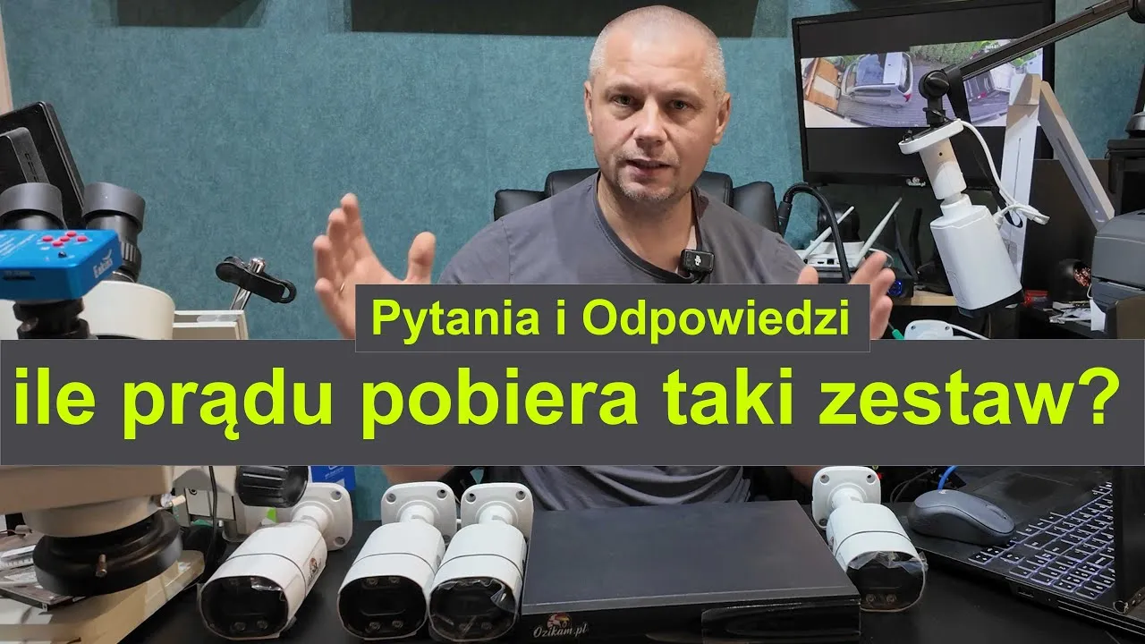 Zdjęcie Ile prądu zużywa monitoring? Sprawdź koszty i oszczędności energii