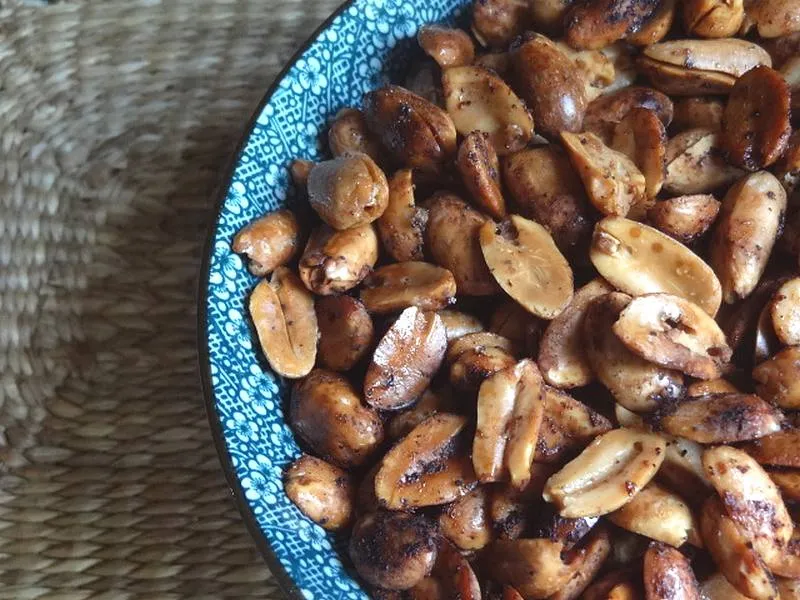 Zdjęcie Maîtrisez les cacahuètes grillées non salées : sain, facile, délicieux