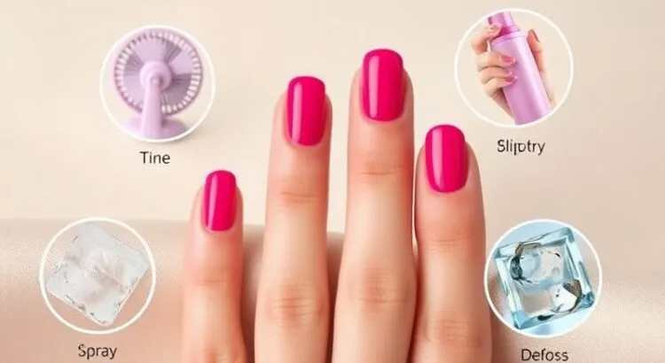Zdjęcie Jak szybko schnie lakier? Sprawdzone sposoby na idealny manicure