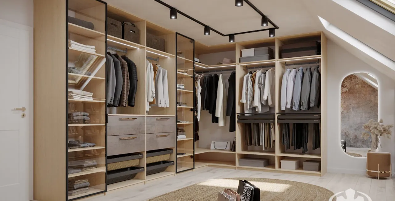 Systemy drzwi do garderoby cichy domyk