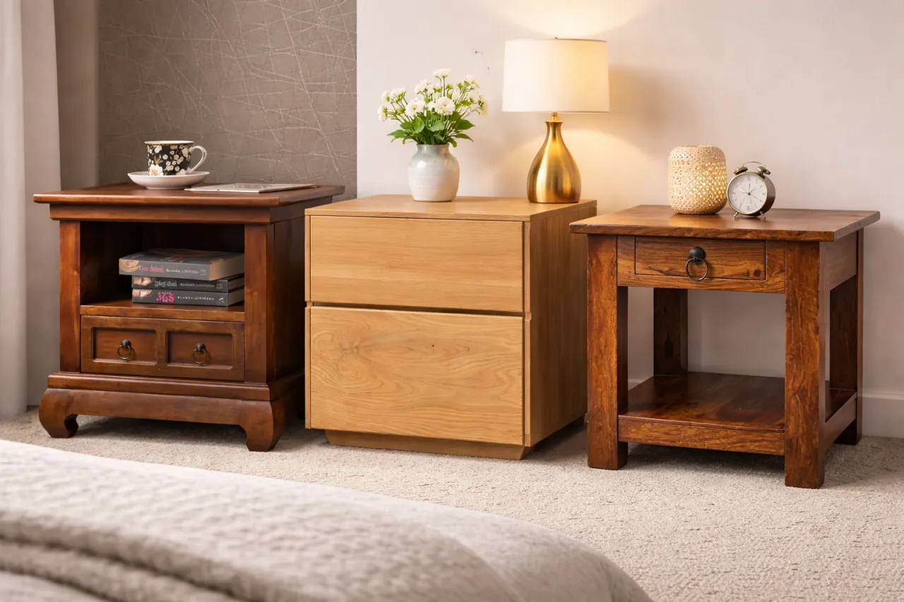 ergonomia sypialni szafka nocna