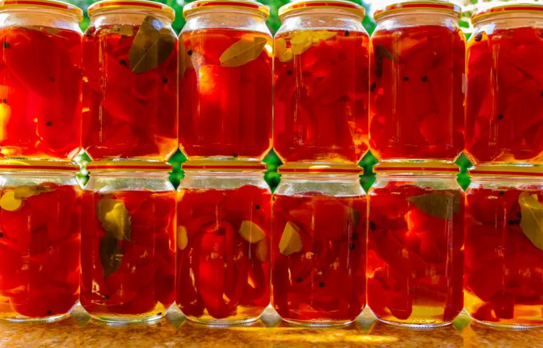 domowe przetwory z papryki