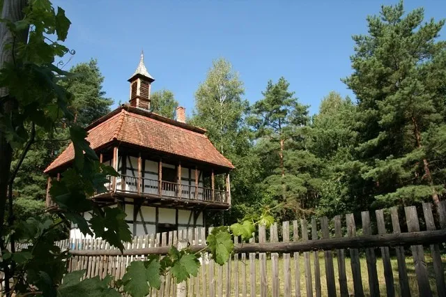 Wieża winiarska z Budachowa Skansen Ochla