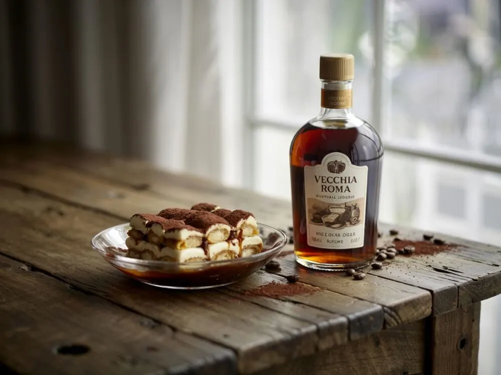 różne butelki alkoholi do tiramisu