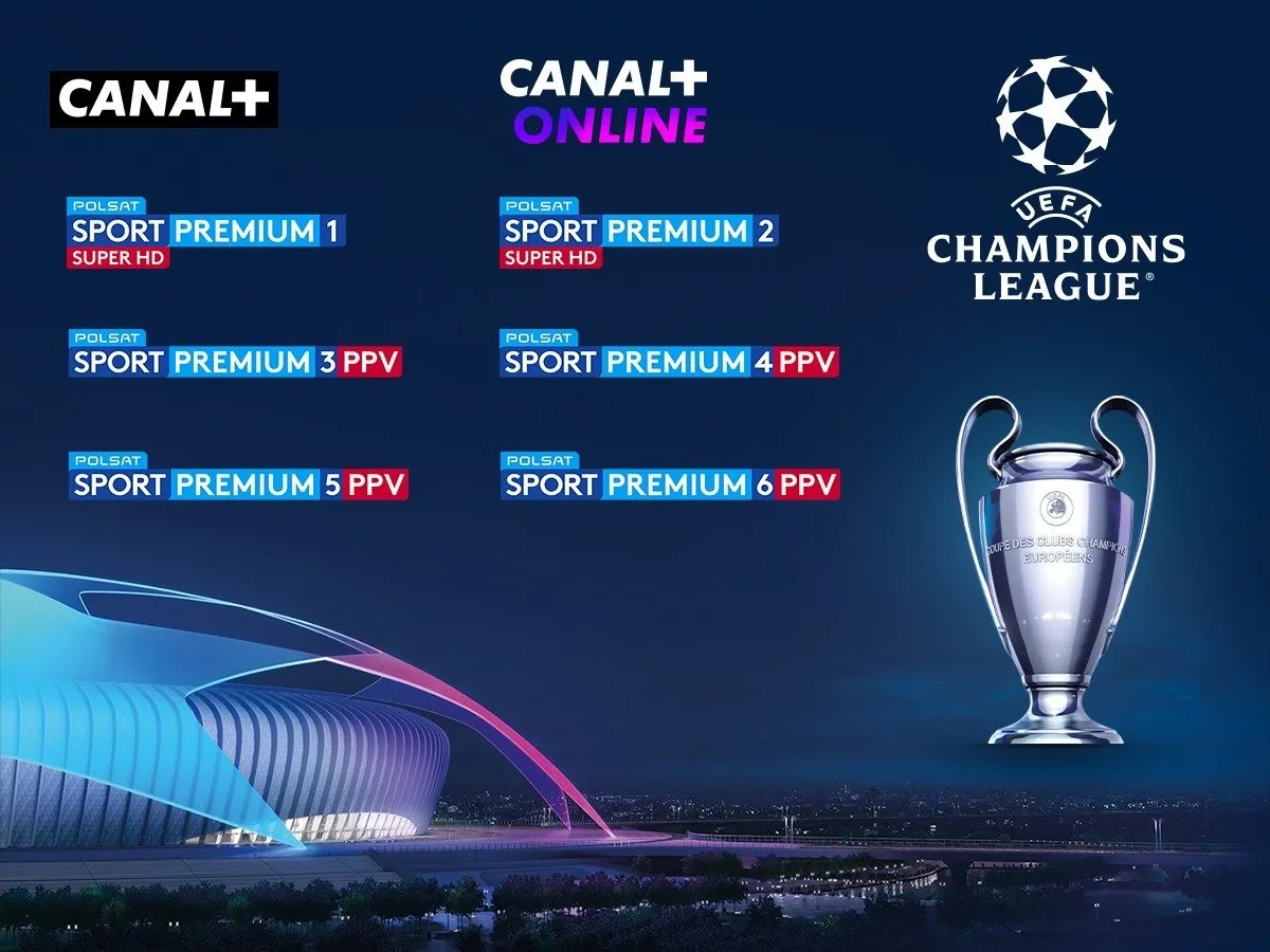 Liga Mistrzów UEFA CANAL+ logo