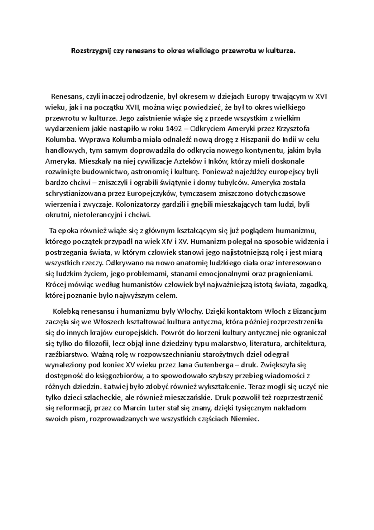 Zdjęcie Po renesansie jaki okres w kulturze nastąpił? Odkryj barok i jego cechy