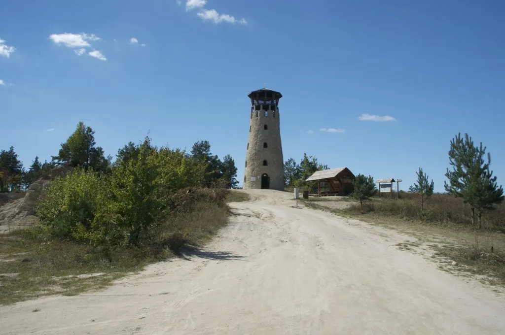 Kamieniołom Babia Dolina J&oacute;zef&oacute;w wieża widokowa