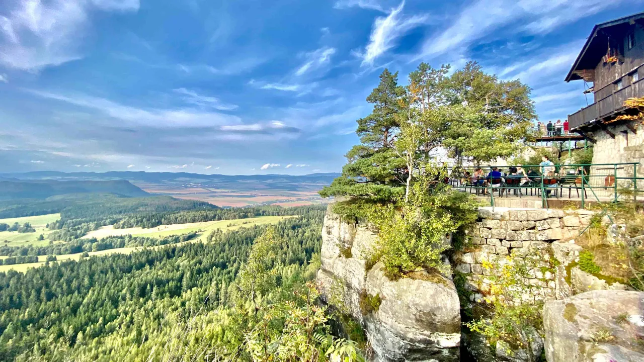Szczeliniec Wielki panorama