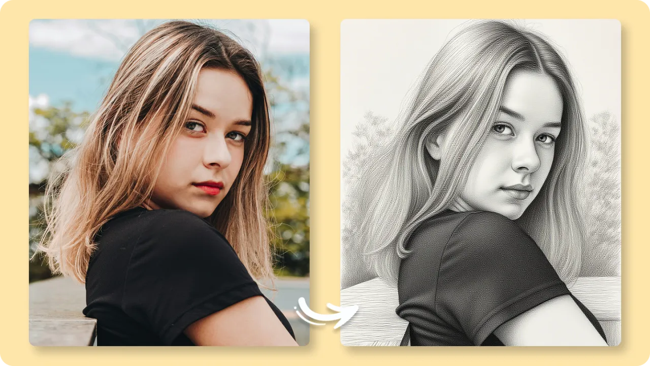 interfejs photoshop efekt rysunku oł&oacute;wkiem warstwy