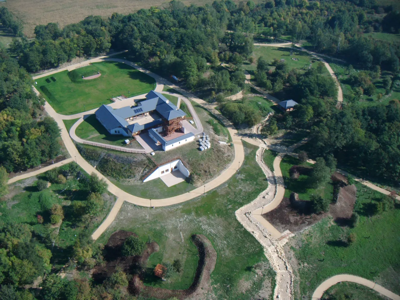 Śląski Ogród Botaniczny Mikołów panorama