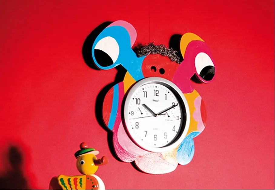 zegary ścienne DIY inspiracje