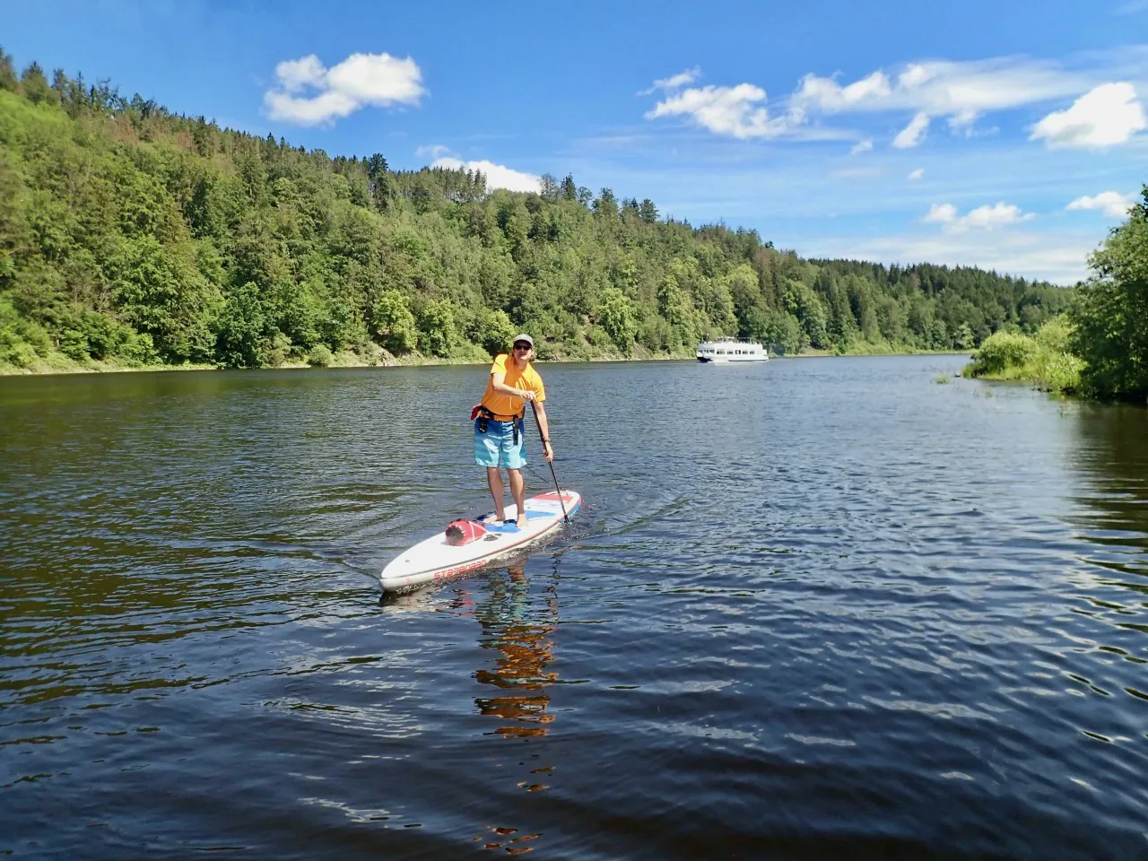 Wassersport Bleilochtalsperre Segeln SUP