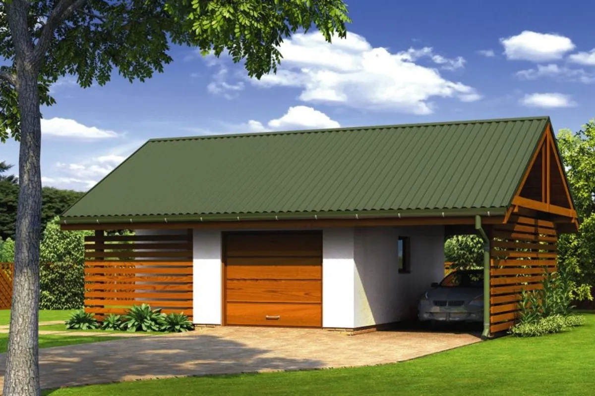 budynek gospodarczy w gospodarstwie rolnym