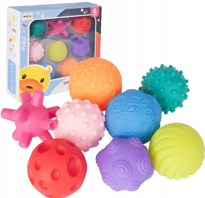 piłki sensoryczne pepco zestaw